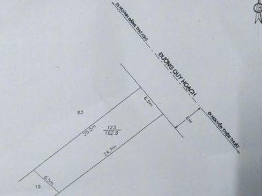 Mặt tiền đường Ngô Sỹ Liêm (đoạn QH đường Huỳnh Đăng Thơ) 